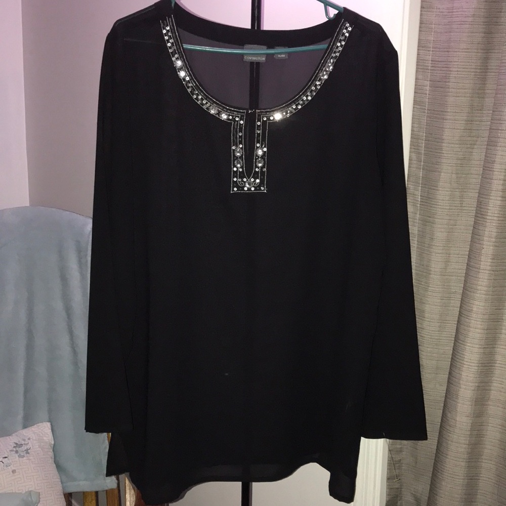 Covington Sheer Blouse